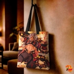 Сумка шоппер с принтом Genshin Impact