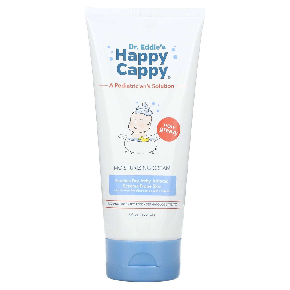Happy Cappy, Увлажняющий крем, без отдушек, 177 мл (6 жидк. унц.)