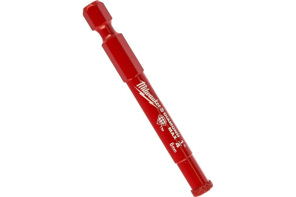 Коронка алмазная Milwaukee Diamond Plus 6мм