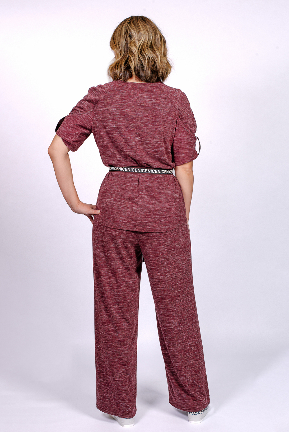 Туника 2892АП, вишневый #95В032892АП