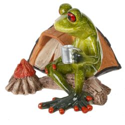 GAEM Фигурка декоративная "Лягушка", L12,5 W13 H9 см