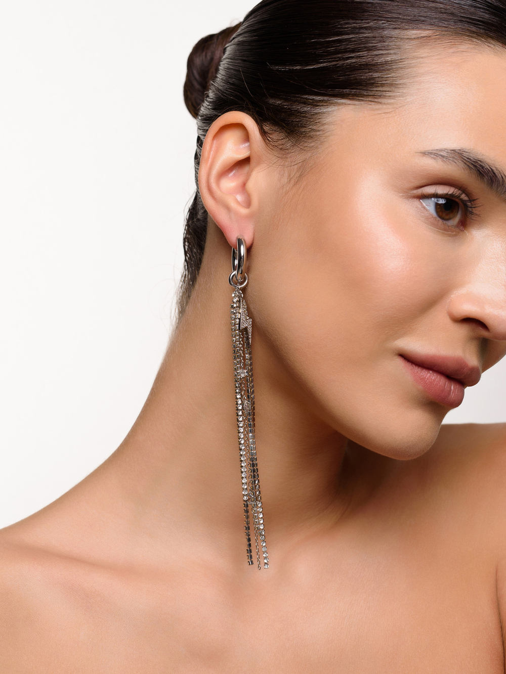 Моносерьга "Threads levin"