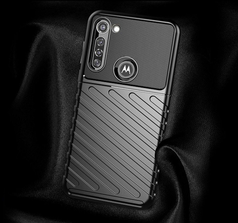 Противоударный защитный чехол для Motorola Moto G8 Power, серия Onyx от Caseport