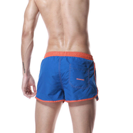 Мужские шорты спортивные синие Seobean Running Athletic Blue