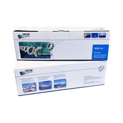 Картридж для HP Color LJ M255/M282/M283, W2211X (207X) голубой (2.45K, чип APEX) UNITON Premium