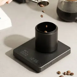 Весы кофейные портативные MINI SCALE (POUR-OVER&ESPRESSO) белые 0,2-2000гр батарея 1800mAH ZeroHero