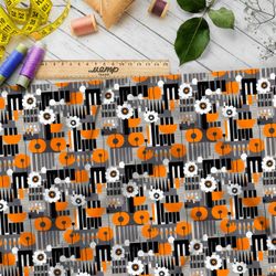 Ткань премиум мембрана цифровая эклектика