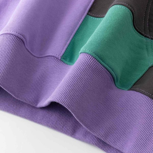 Худи HTF фиолет/графит/зеленый - фото 17