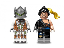 LEGO Overwatch: Хензо против Гэндзи 75971 — Hanzo vs. Genji — Лего Овервотч