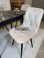 Кухонный раздвижной стол "Модерн" и 4 стула Ральф