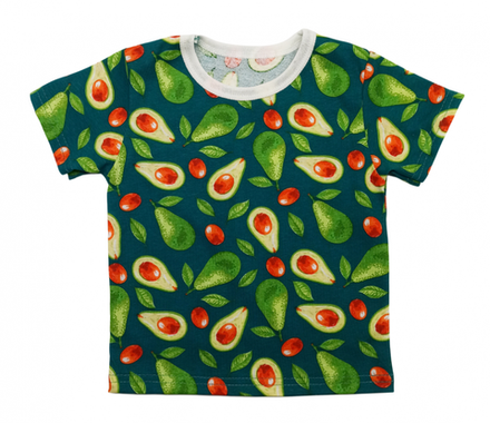 Футболка для девочки 411/113 авокадо