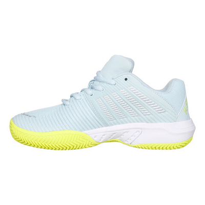 Женские теннисные кроссовки K-Swiss Express Light 2 Women - Light Blue, Neon Green