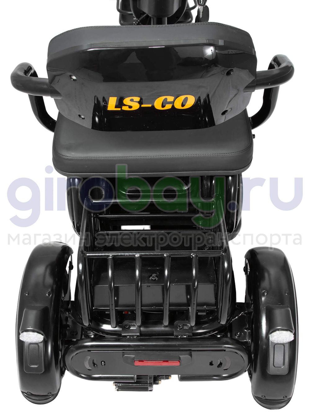 Электроскутер LS-CO KTX 1000W (60V/20Ah) - Черный фото №17