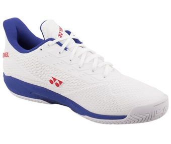 Мужские кроссовки теннисные Yonex Power Cushion AD-Accel Wide - white/purple