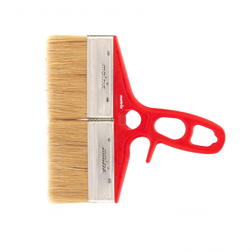 MATRIX Кисть флейцевая "Лаки" Color Line 200х12мм натуральная щетина пластиковая ручка