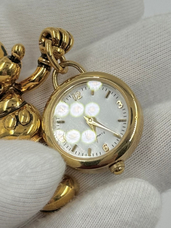 Брошь Микки Маус с подвеской-часы Disney Napier