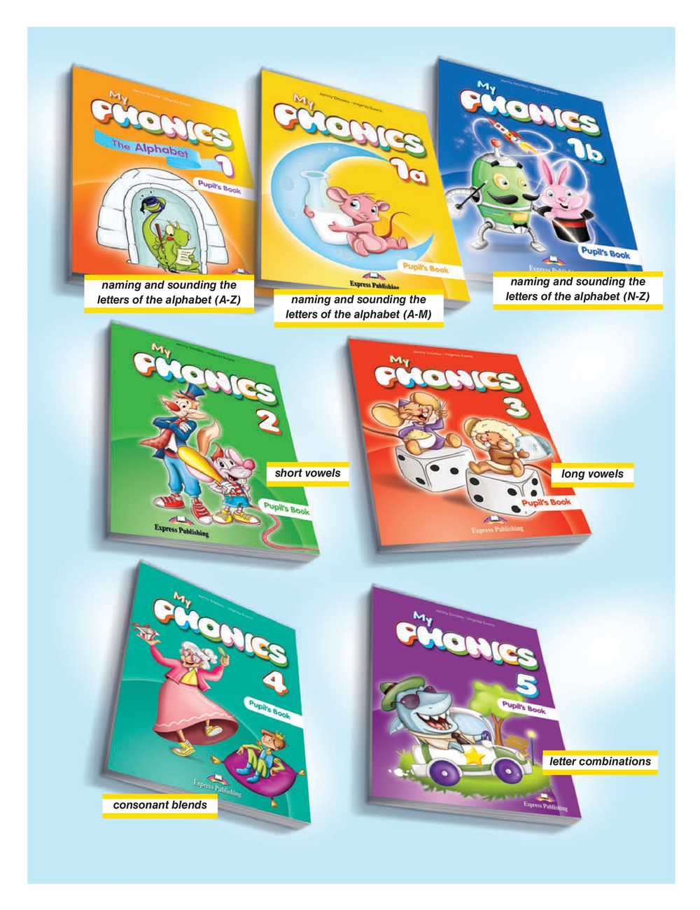 My phonics 1. The Alphabet Student's Book. Учебник (с ссылкой на электронное приложение)