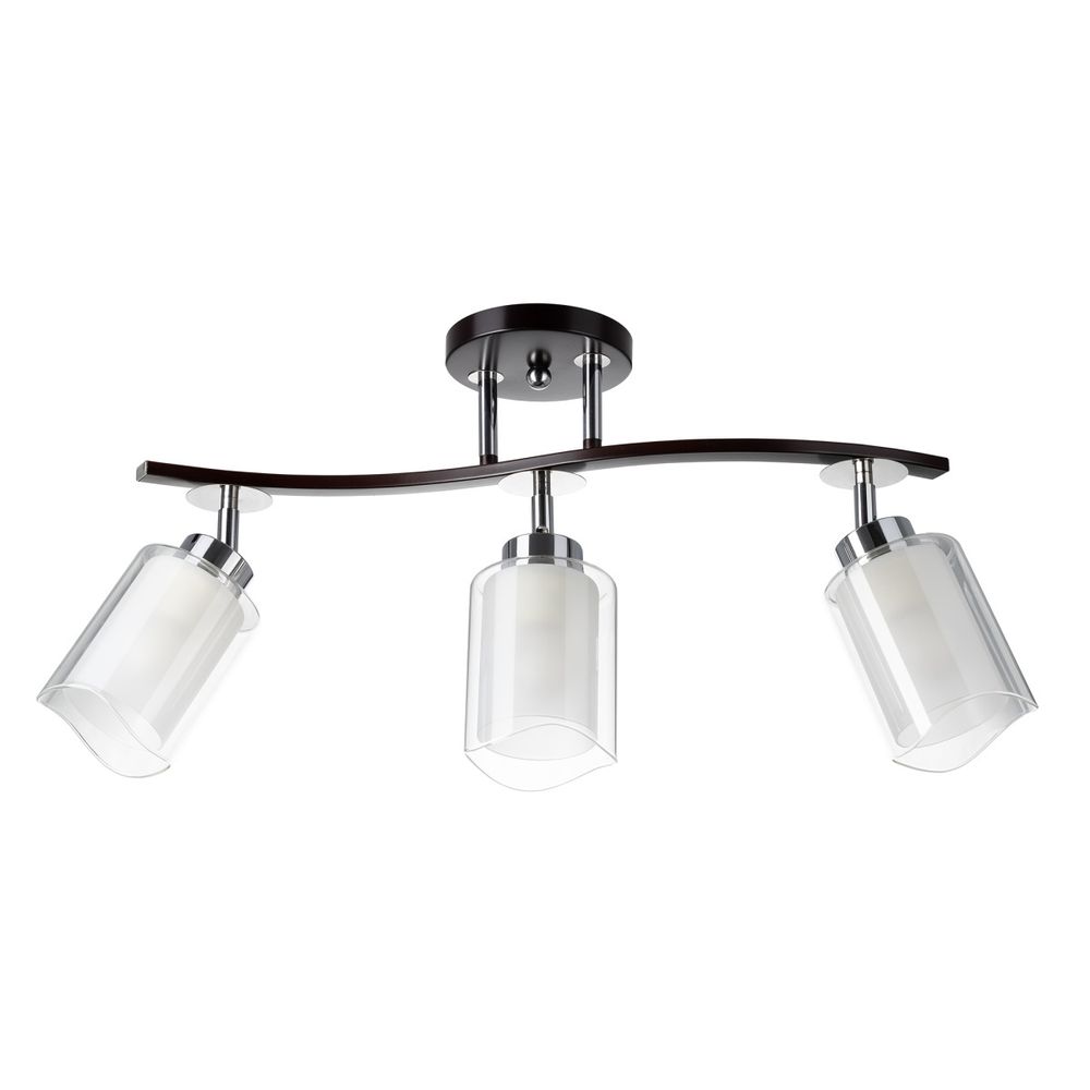 Citilux Фортуна CL156132 Люстра с поворотными плафонами Венге Хром