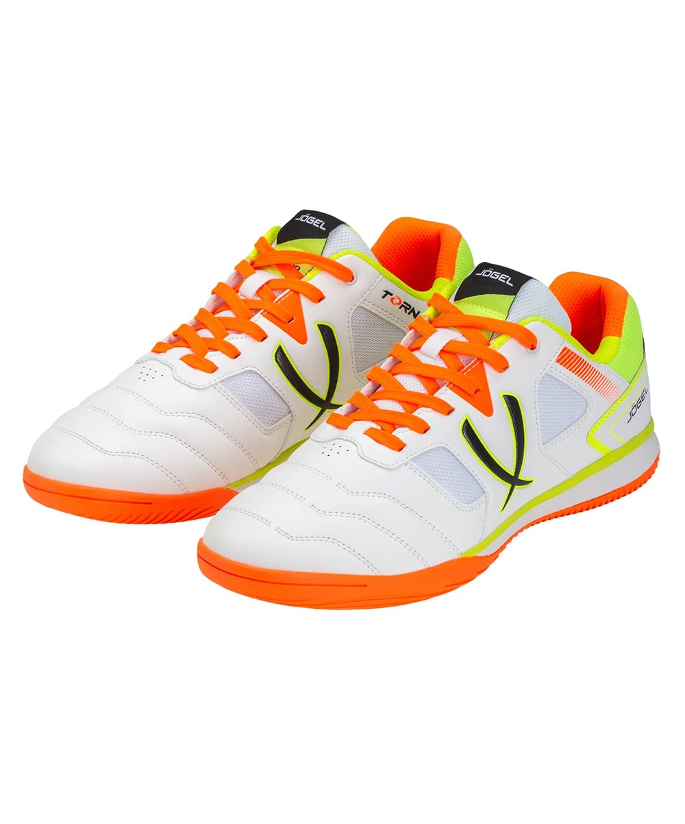 Бутсы зальные Tornado 2.0 White/orange