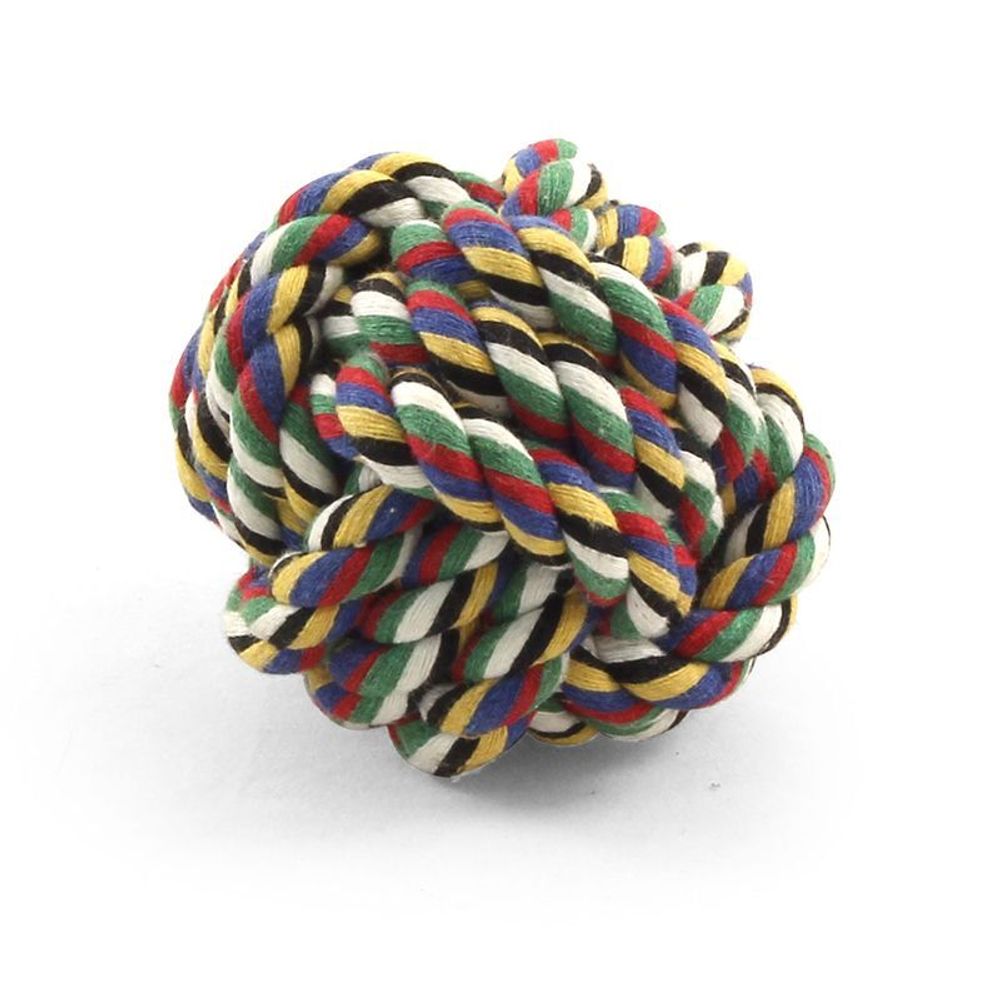 Игрушка для собак &quot;Верёвка-плетеный мяч&quot;, d50мм, Triol