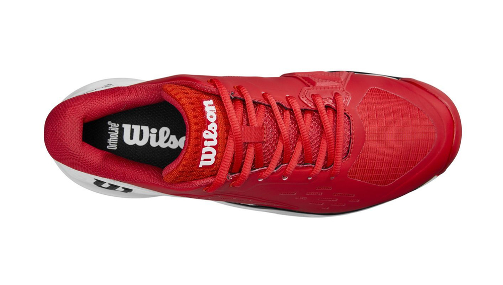 Мужские кроссовки теннисные Wilson Rush Pro Ace Clay - красный