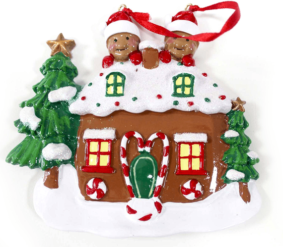 Украшение&quot;Новогодний домик&quot;12*13*2 см. (PO1105)