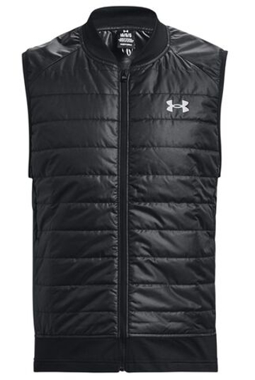 Мужская теннисная жилетка Under Armour Launch Insulated Vest - черный