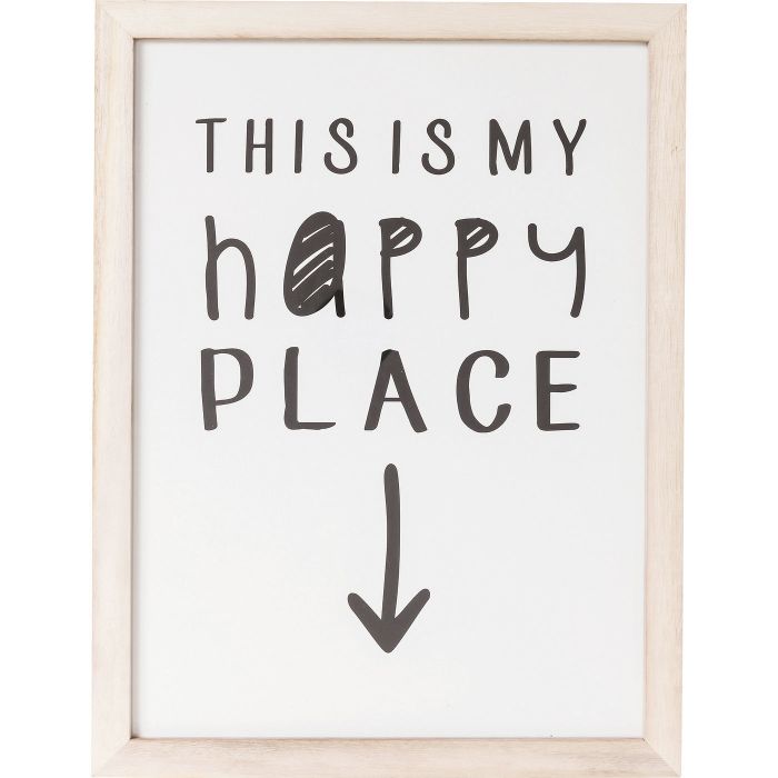 Картина в рамке My Happy Place 60381 KARE