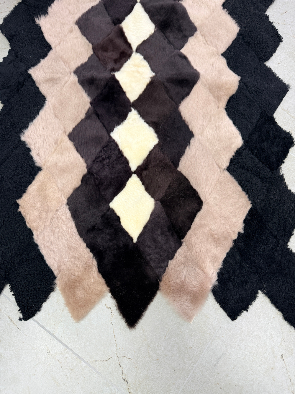 Меховой Коврик прикроватный накидка на кресло из овчины