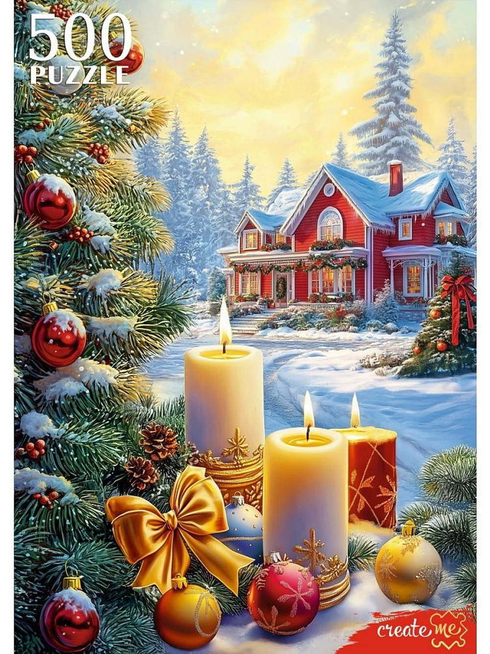 Пазлы 500 элементов "Новогодняя сказка"