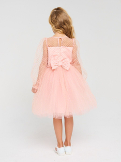 Пышное платье Уэнсдэй Аддамс (Wednesday Addams) в горох