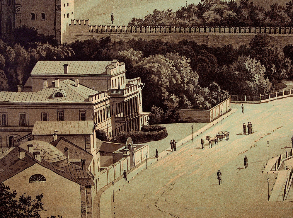 Лангл Й. Фототипия «Кремль в Москве» из альбома «Исторические картины». Вена, 1880-е гг.