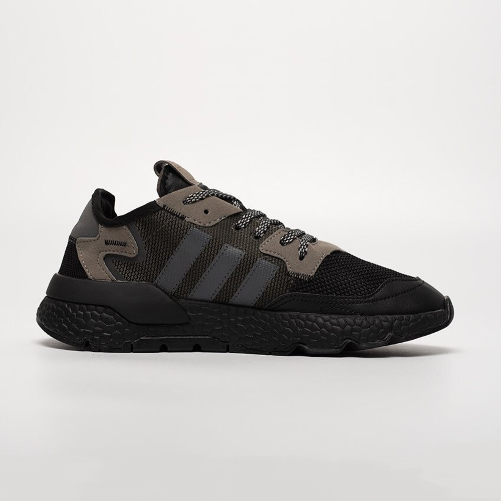 кроссовки Adidas Nite Jogger Black / Grey / Orange Code