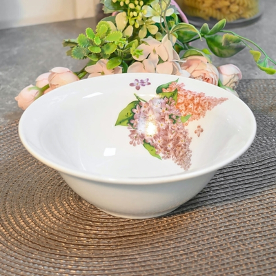 Миска 550мл форма Идиллия Сирень