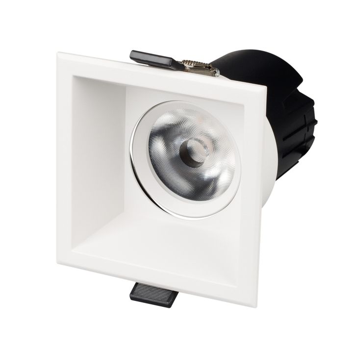 Светильник MS-FLOW-BUILT-S85x85-12W Warm3000 (WH, 15 deg, 230V) Arlight 053777