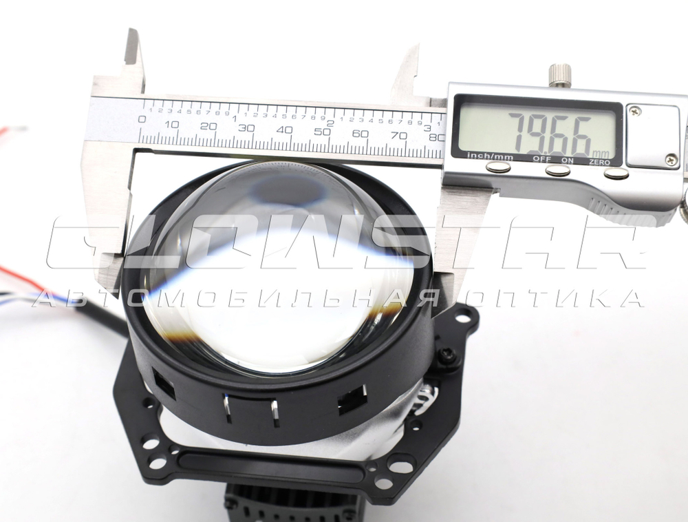 Билед модули Aozoom R7 2025 3.0 дюйма, 2 чипа, 5500K, 12V, 53W/61W, крепление 3R (комплект, 2шт)