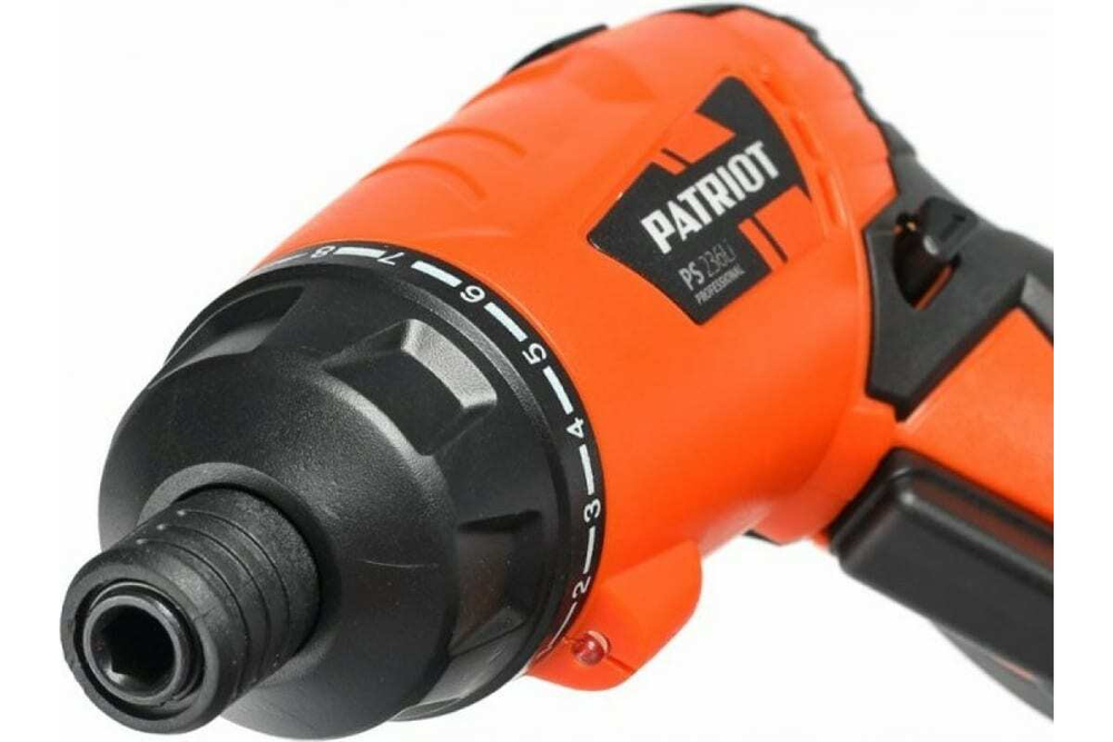Отвертка аккумуляторная PATRIOT PS 236; напряжение: 3,6V; кейс; комплект бит