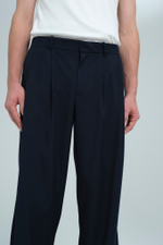 Брюки широкие | dark blue