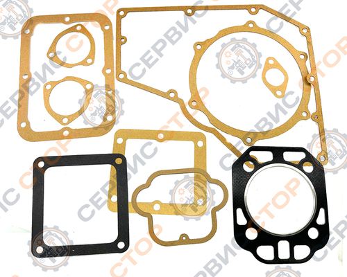 Комплект прокладок двигателя ZS1115 с прокладкой ГБЦ 122 мм.