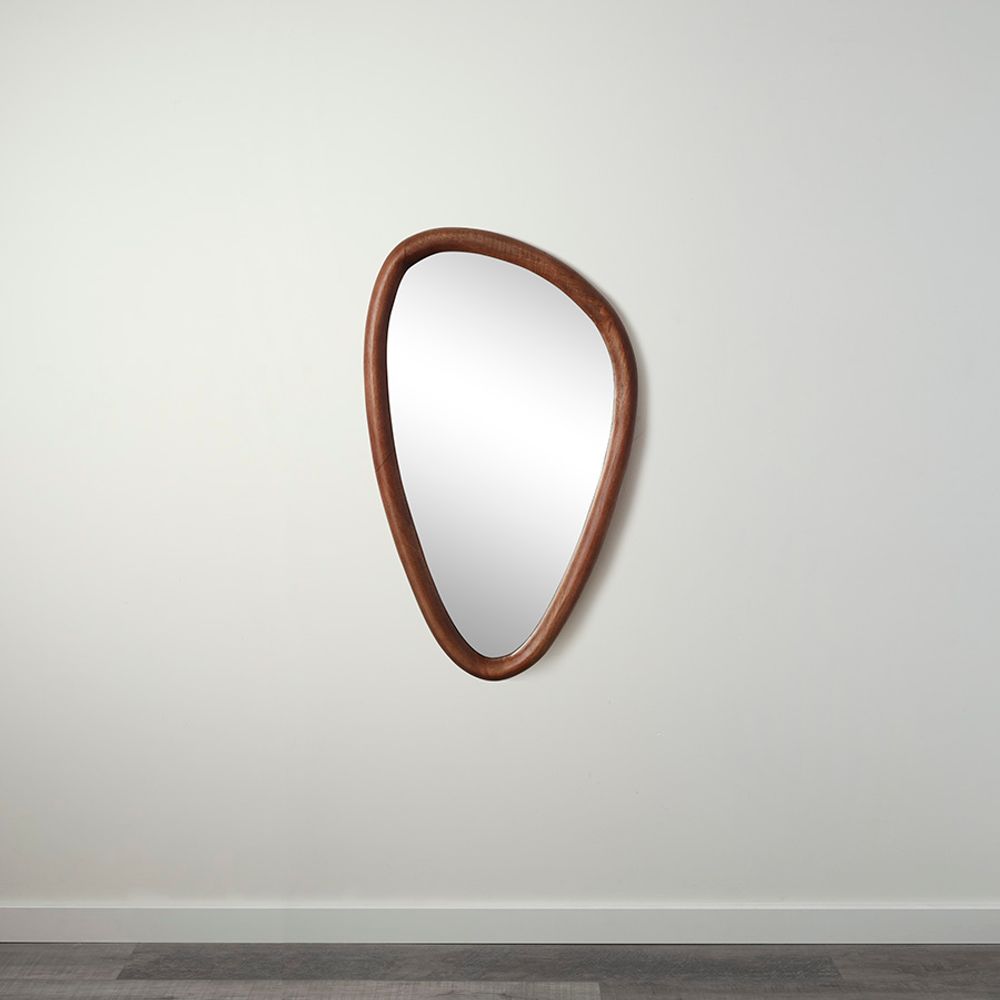 Зеркало настенное Torhill, 42х70 см, коричневое