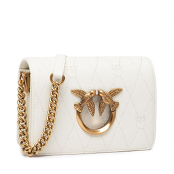 MINI LOVE BAG CLICK WAVE LOGO – white