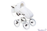 Детская коляска Reindeer Prestige Lily 3 в 1 (белый)