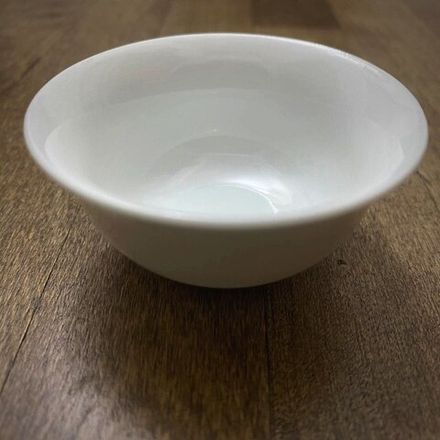 пиала "плоский тюльпан", белая