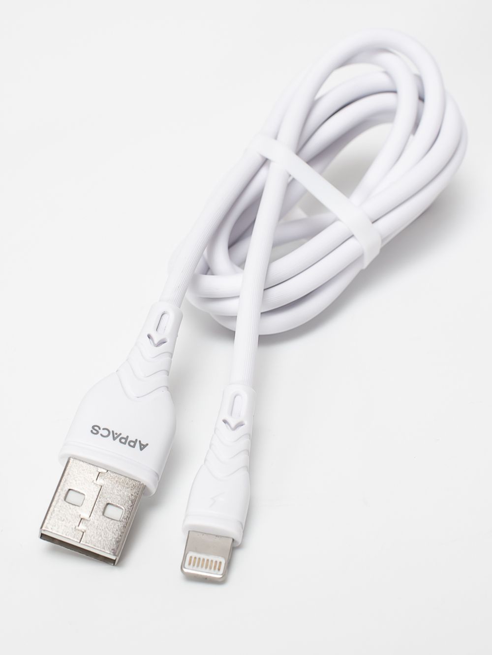 Кабель APPACS (ПРОМО) APEU11i , lightning (for iPhone), 5V/2.4A, 1 метр