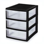 Органайзер (мини-комод) "Mini Box" 3-х секционный цвет в ассортименте