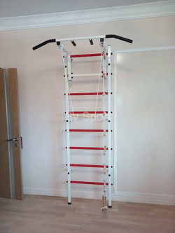 Монтаж шведской стенки Sv Sport в бетонные, кирпичные стены