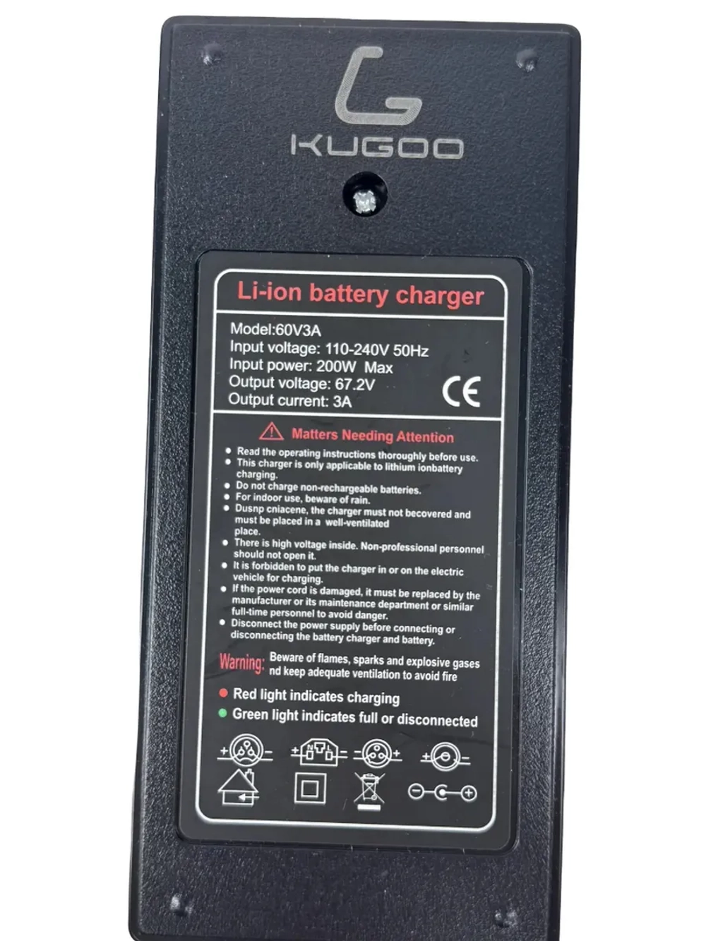 Зарядное устройство Kugoo V3 Pro Plus