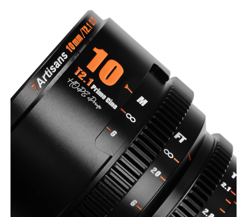 Объектив 7Artisans 10mm T2.1 Hope Prime Canon RF, черный