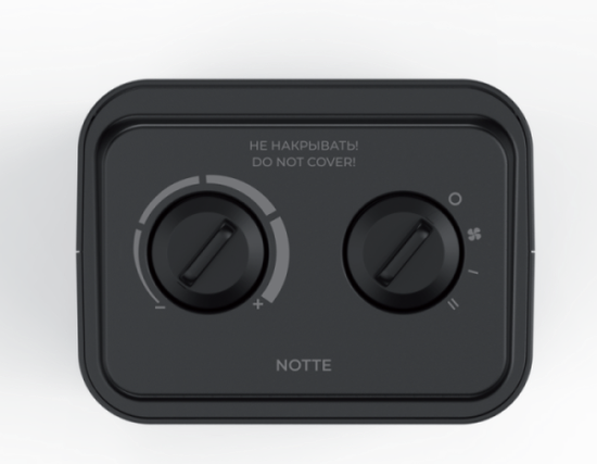 Тепловентилятор NOTTE RFH-N1500DC-BL