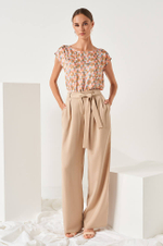 3967 Брюки женские (бежевый)